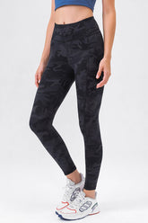 Card Back Pocket Active Leggings - Shah S. Sahota